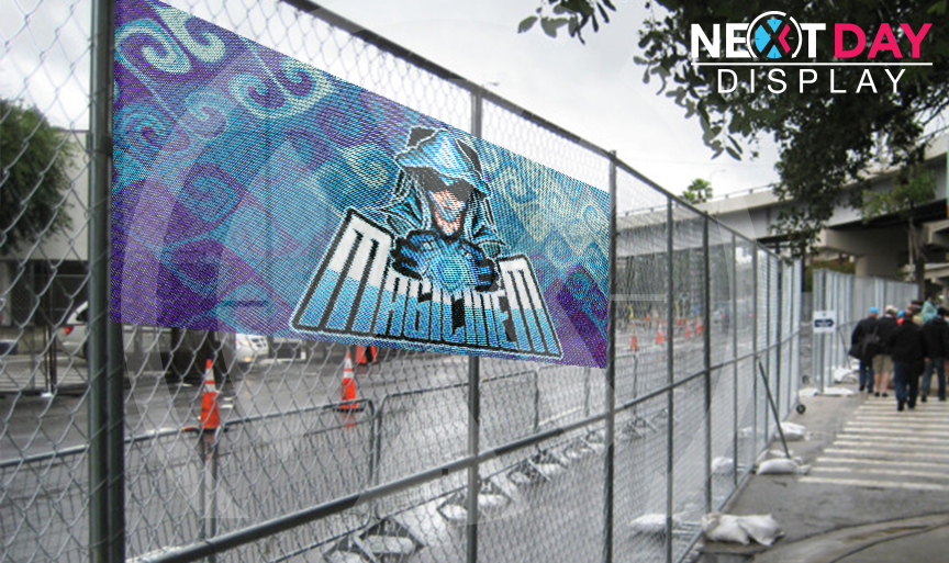 Mesh Banners Next Day Display