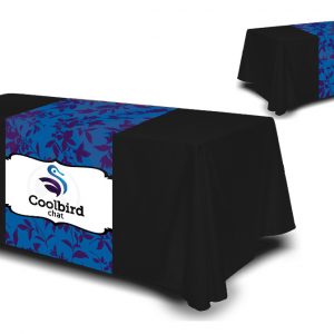 Details about   6 Ft 4 Sided Custom Print Premium White Tablecloth Cover/Throw for Tradeshow 