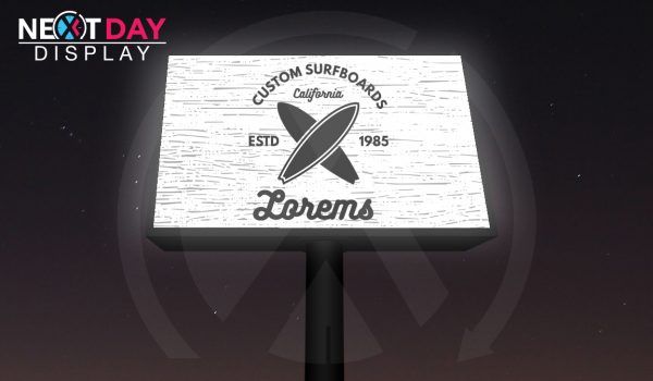 Vinyl Banner Backlit Next Day Display