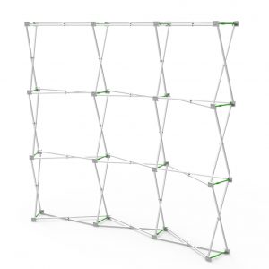 8ft Curve Velcro Fabric Pop Up Display - Image 2