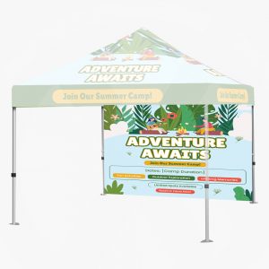 10ft Outdoor Event Tent Back Wall (No Top & Frame)
